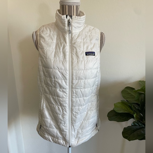 Patagonia Jackets & Blazers - Patagonia Nano Puff Insulated Vest in White